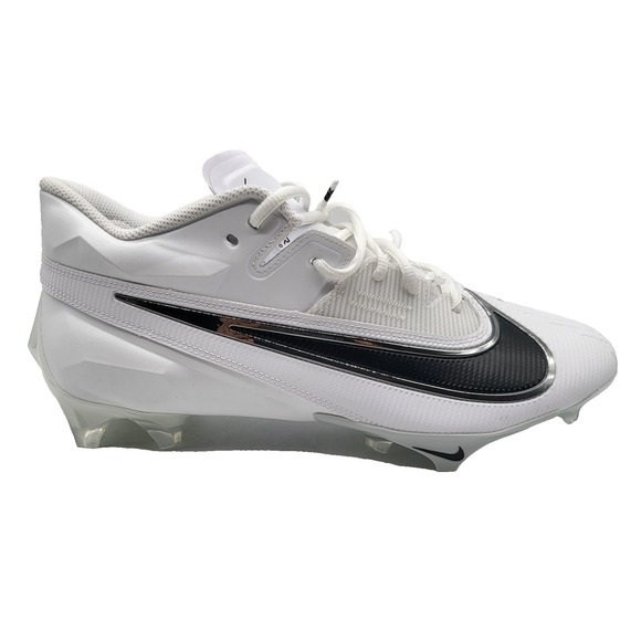 Nike Vapor Edge Elite 360‎ 2 Football Cleats White Black Mens 11.5